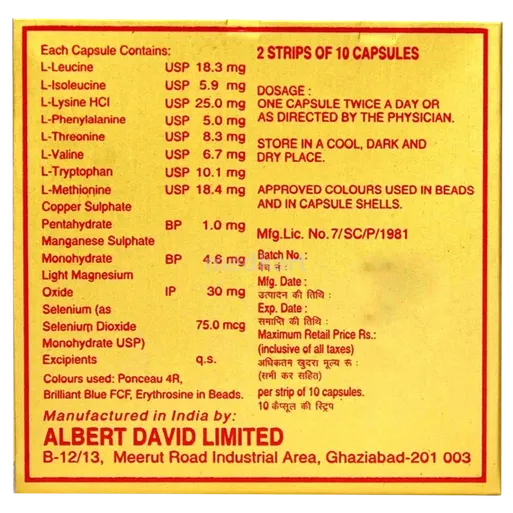 alamin m forte capsule 10's